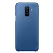 Galaxy A6 Wallet Cover - Azul